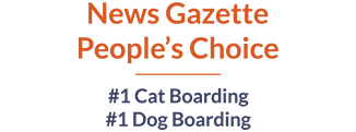 News Gazette People's Choice Voted #1 Cat Boarding & #1 Dog Boarding