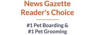 News Gazette People's Choice Voted #1 Pet Boarding & #1 Pet Grooming