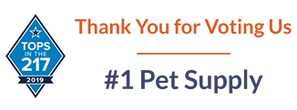 Voted #1 Pet Supply in the Tops in 217